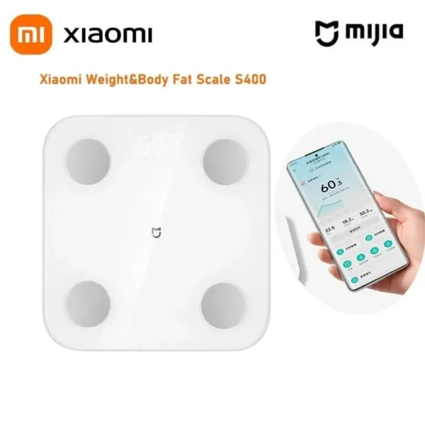 اپلیکیشن ترازو دیجیتال شیائومی مدل S400 MJTZC01YM