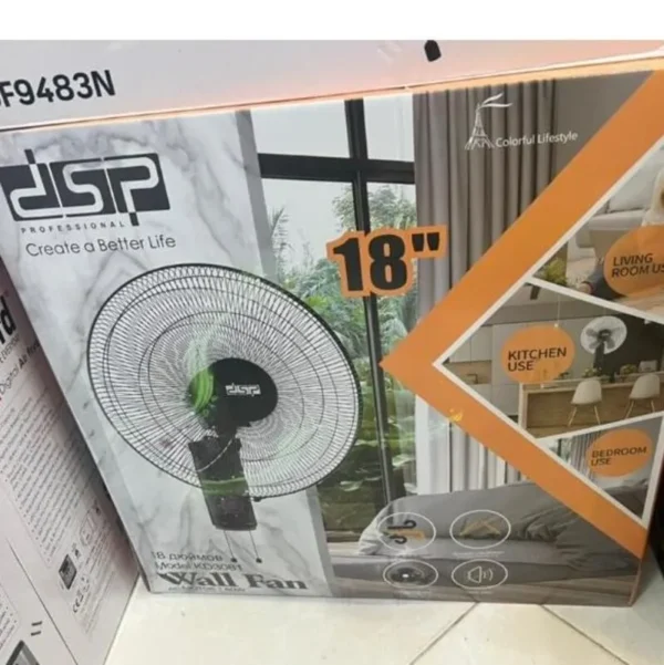 جعبه پنکه دیواری دی اس پی KD3081