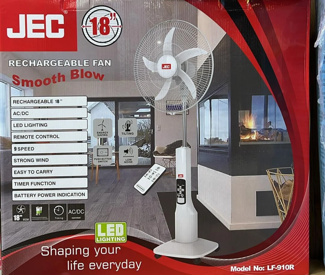 پنکه شارژی JEC مدل LF-910R