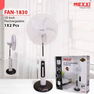 پنکه ایستاده شارژی مکسی 35 وات مدل FAN-1830