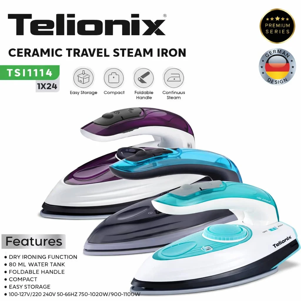 اتو بخار مسافرتی تلیونیکس مدل TSI1114