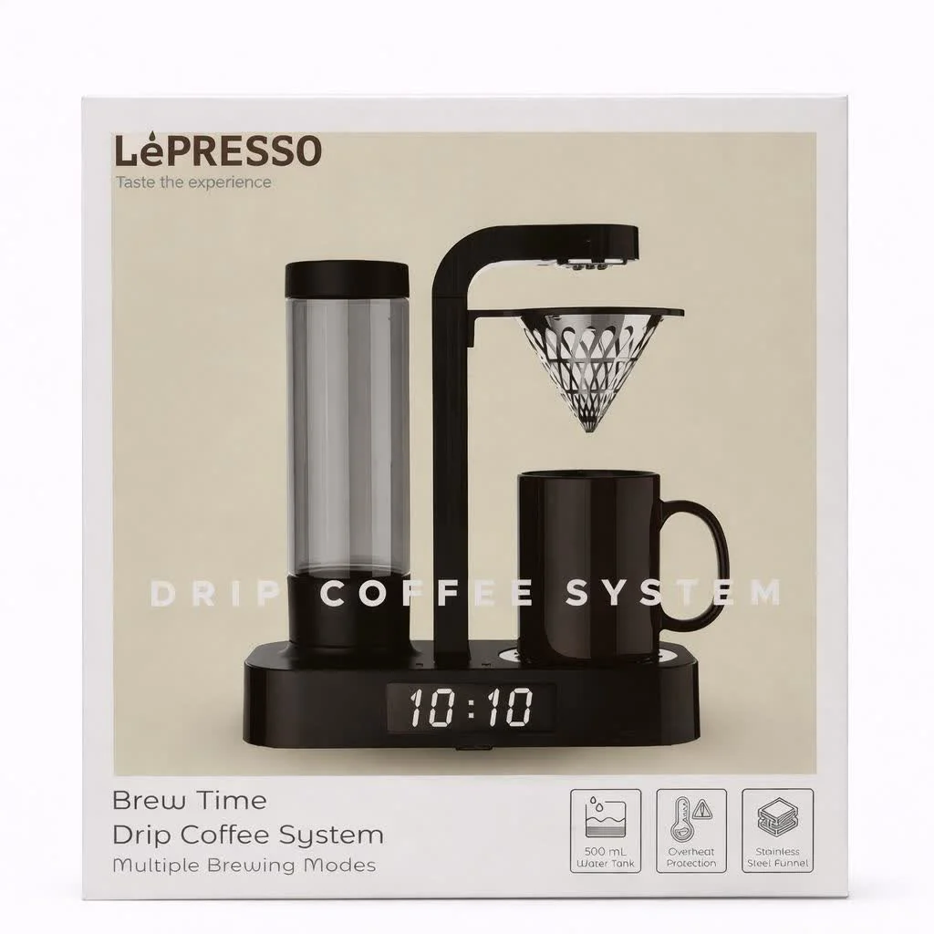 قهوه‌ساز دمی دیجیتال LePresso Brew Time Drip Coffee System