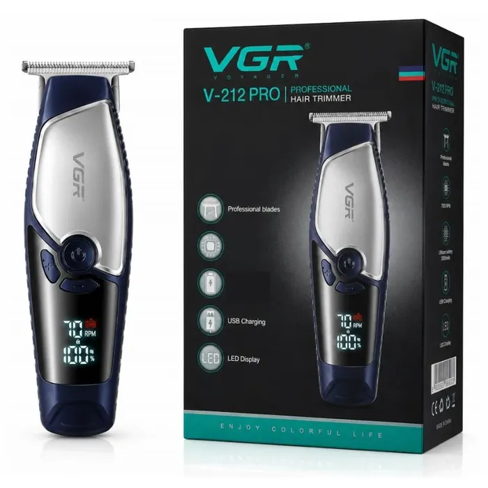 ماشین اصلاح وی جی ار مدل V-212 pro
